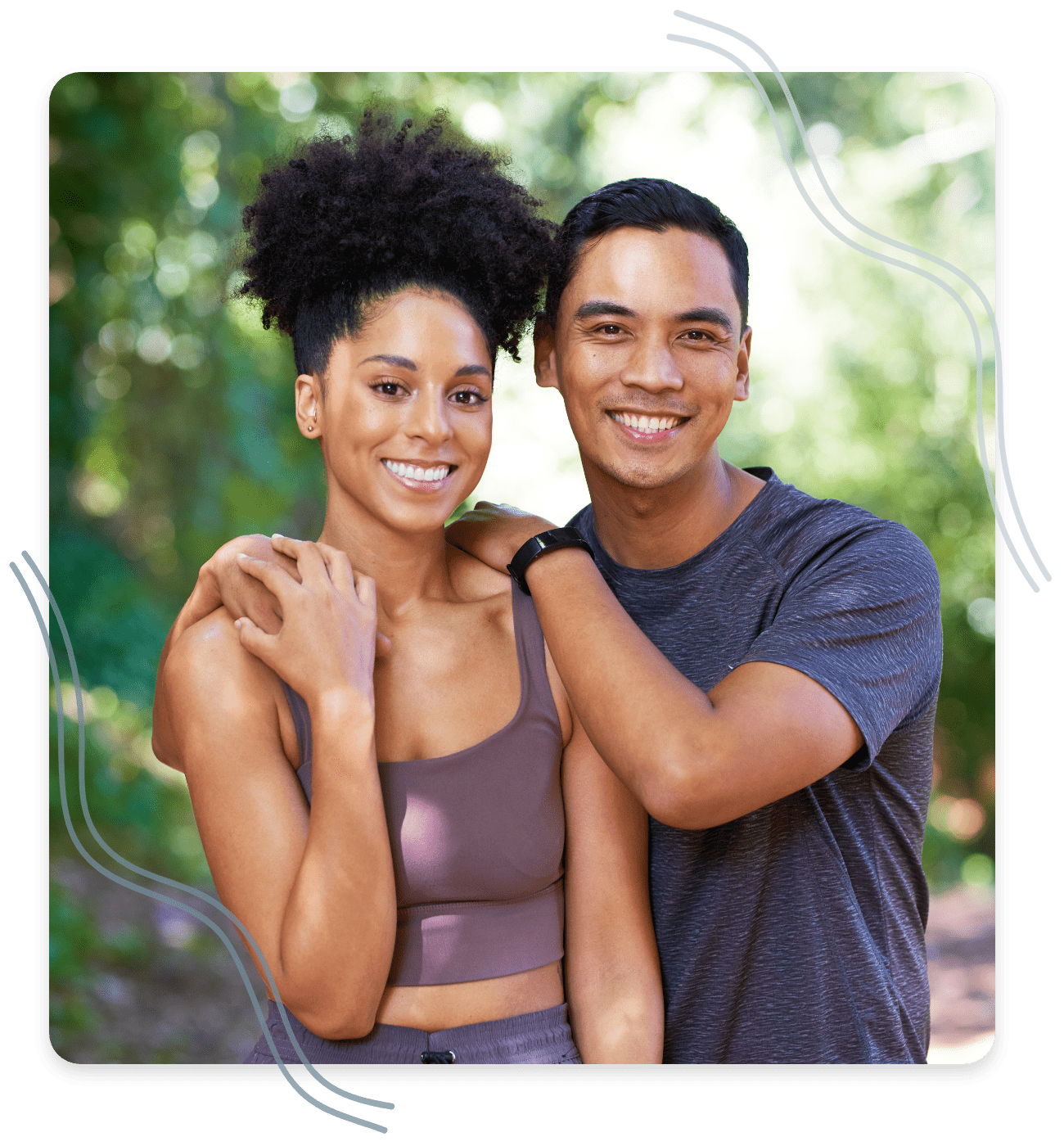 A confident smile representing orthodontic treatment at Collins Family Dentistry
